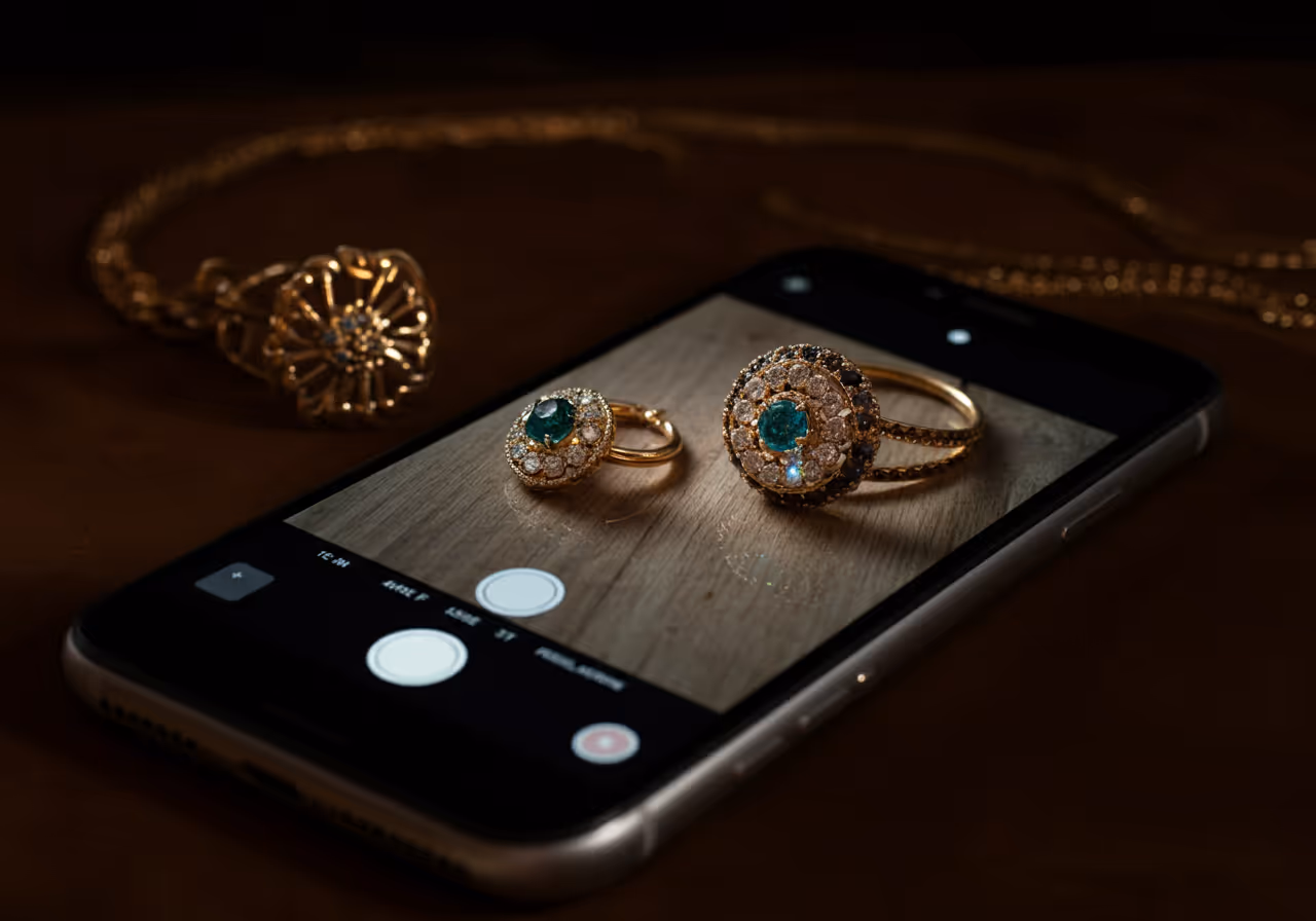 How to Photograph Jewelry with a Phone (Including iPhone)
